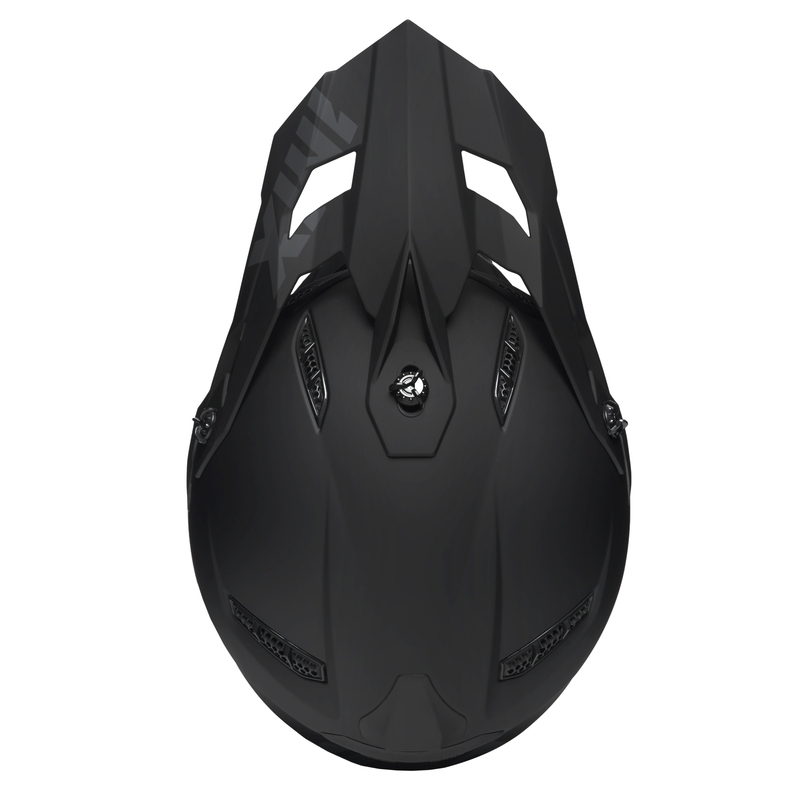 Cască de motocros iMX FMX-02 negru mat