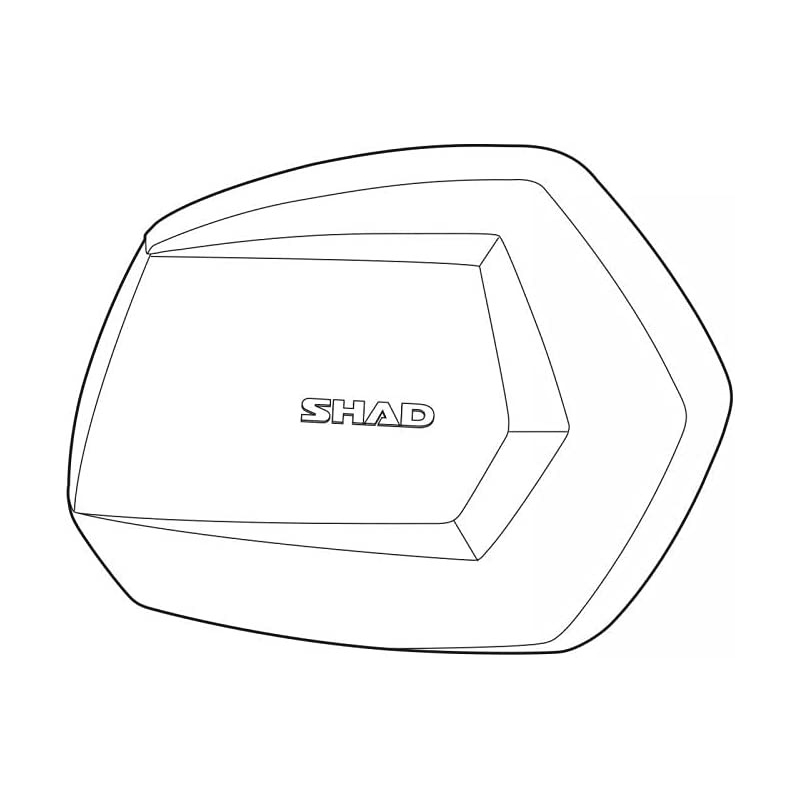 Spare part SC lid SHAD dreapta ALU