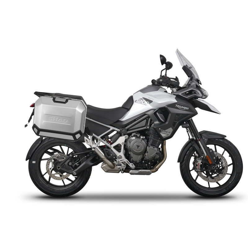 4P System fitting kit SHAD (for cases and bags TERRA and SH38X) pentru TRIUMPH Tiger 1200 Explorer / GT Explorer 2022-2025