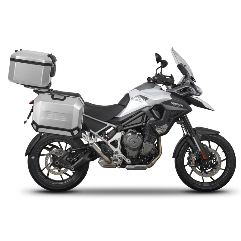 4P System fitting kit SHAD (for cases and bags TERRA and SH38X) pentru TRIUMPH Tiger 1200 Explorer / GT Explorer 2022-2025