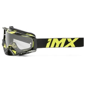 Ochelari de motocros iMX Dust Graphic negru-galben-fluo