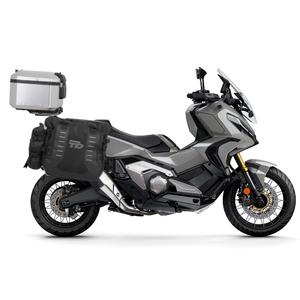Complete set of SHAD TERRA TR40 adventure saddlebags and SHAD TERRA aluminium 48L topcase, including mounting kit SHAD SUZUKI DL 1000 V-Strom/ DL 1050 V-Strom