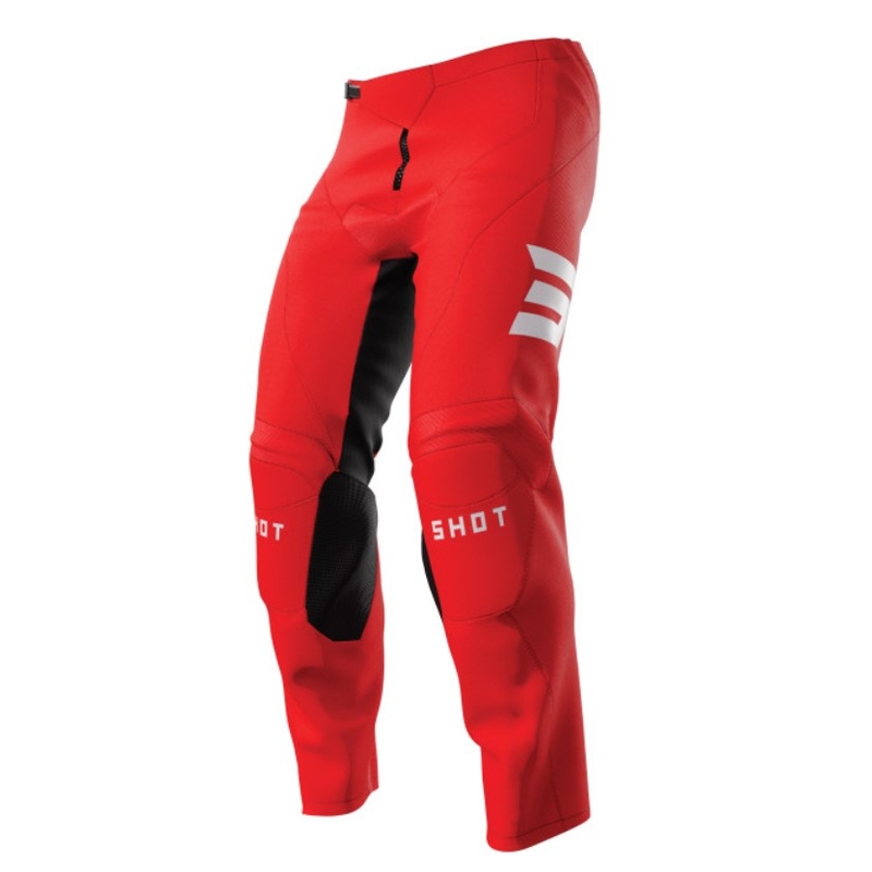 Shot Raw Escape Pantaloni Motocross negru și roșu lichidare