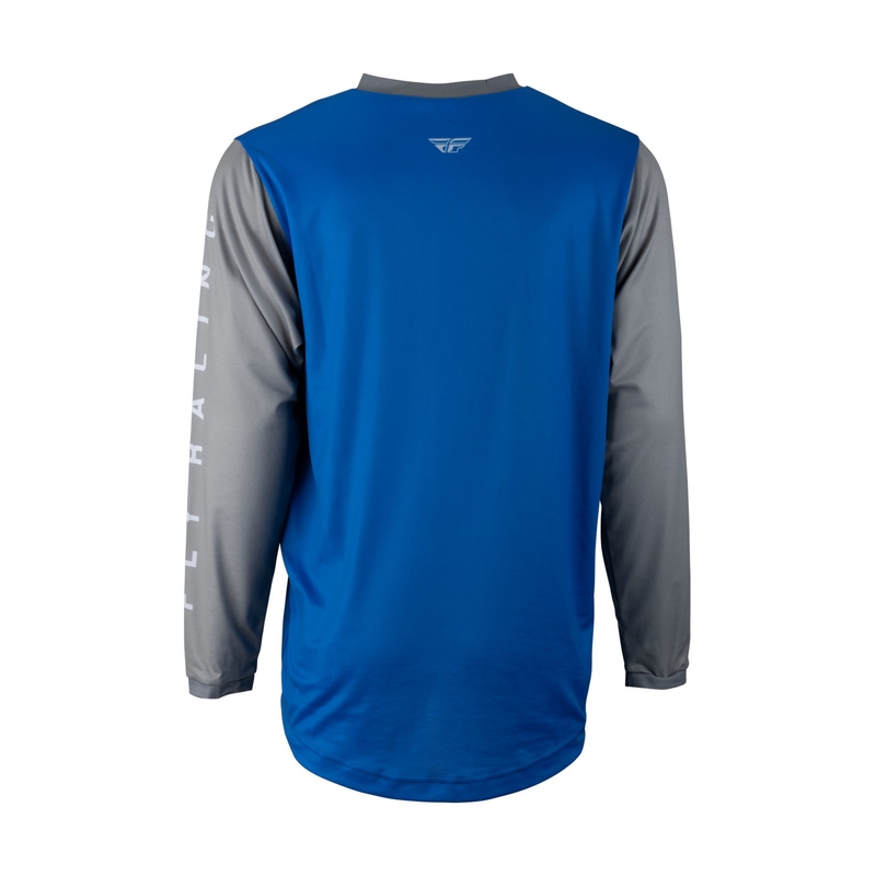 Tricou de motocros FLY Racing F-16 2023 albastru-gri lichidare