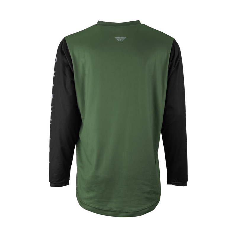 Tricou de motocros FLY Racing F-16 2023 verde-negru