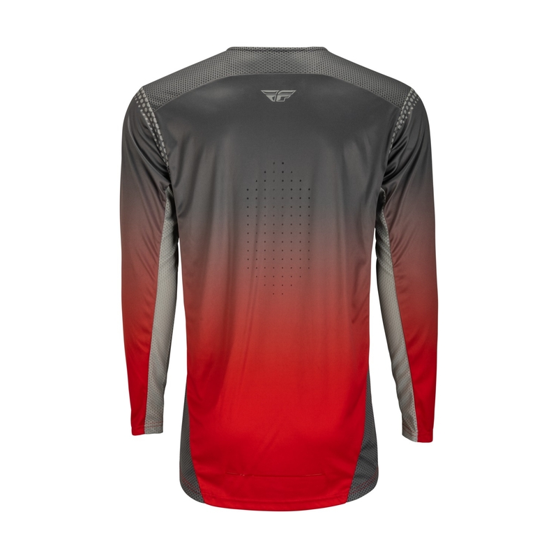 Tricou de motocros FLY Racing Lite 2023 roșu-gri lichidare
