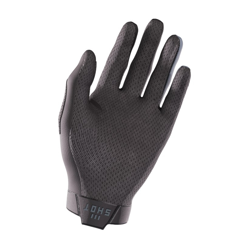 Mănuși de motocross Shot Lite negru-gri lichidare