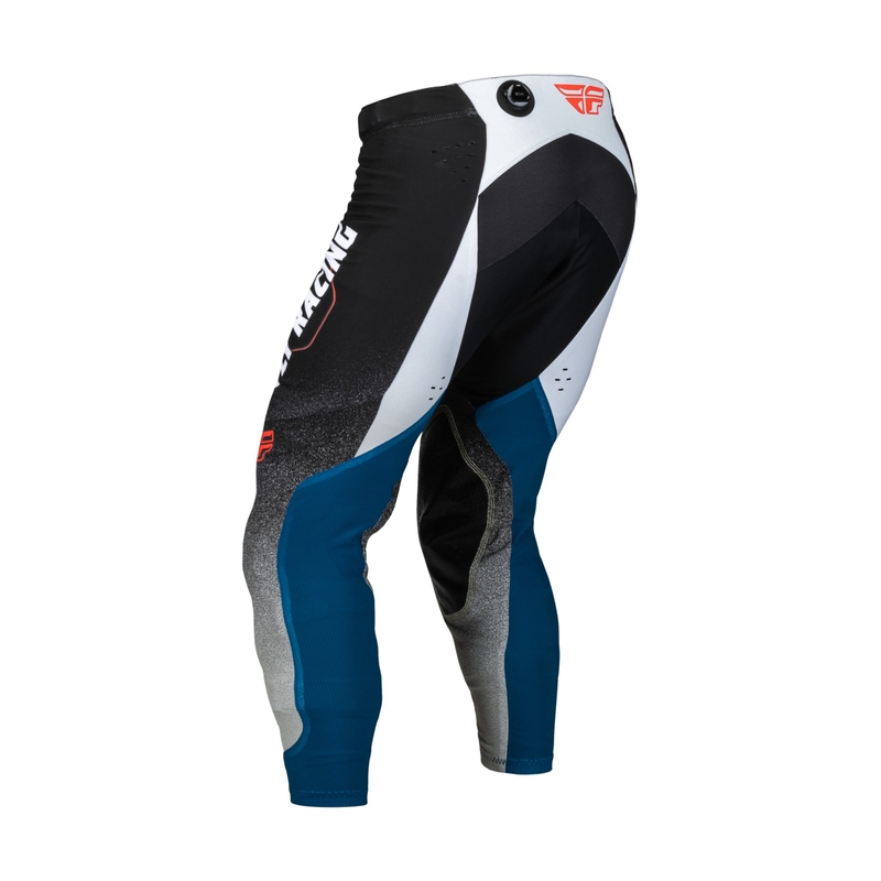 Pantaloni de motocros FLY Racing Evolution DST. negru-gri-albastru lichidare