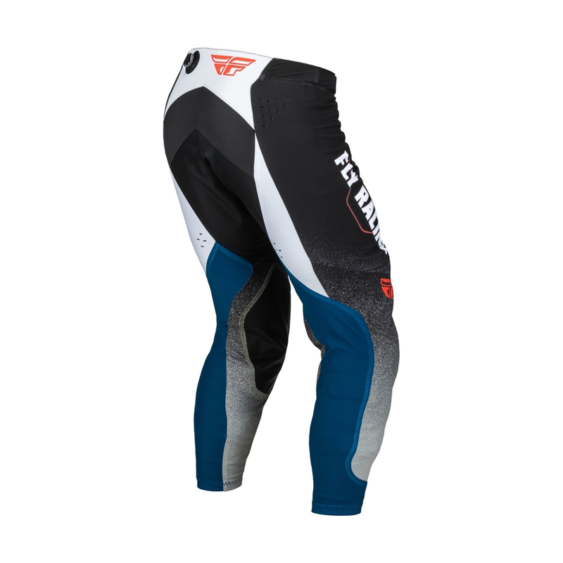 Pantaloni de motocros FLY Racing Evolution DST. negru-gri-albastru lichidare