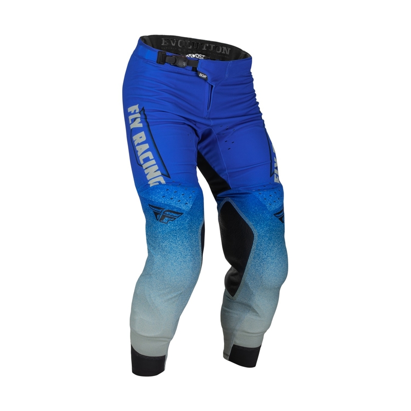 Pantaloni de motocros FLY Racing Evolution DST. albastru-gri. lichidare