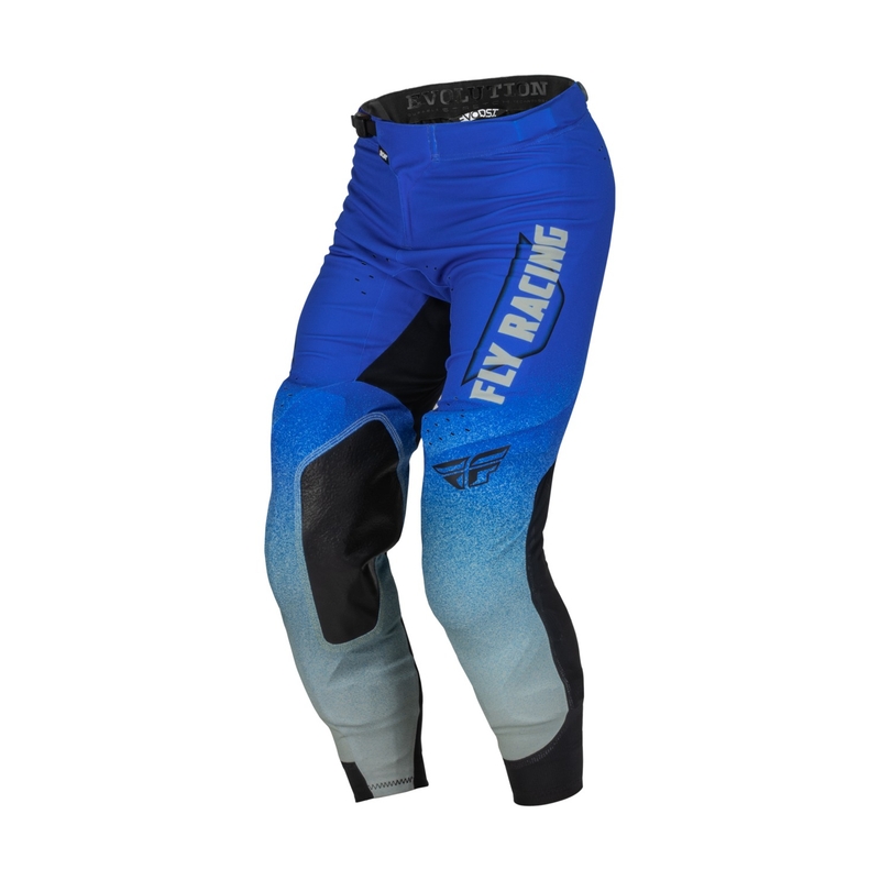 Pantaloni de motocros FLY Racing Evolution DST. albastru-gri. lichidare