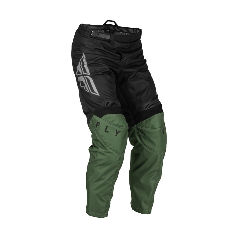 Pantaloni de motocros FLY Racing F-16 2023 verde-negru