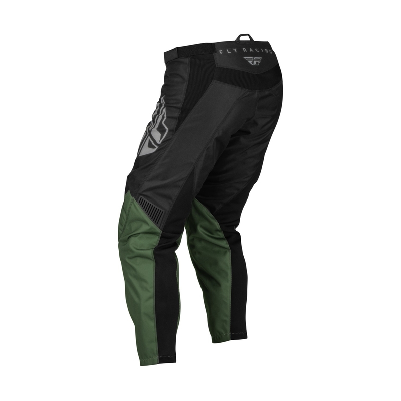 Pantaloni de motocros FLY Racing F-16 2023 verde-negru