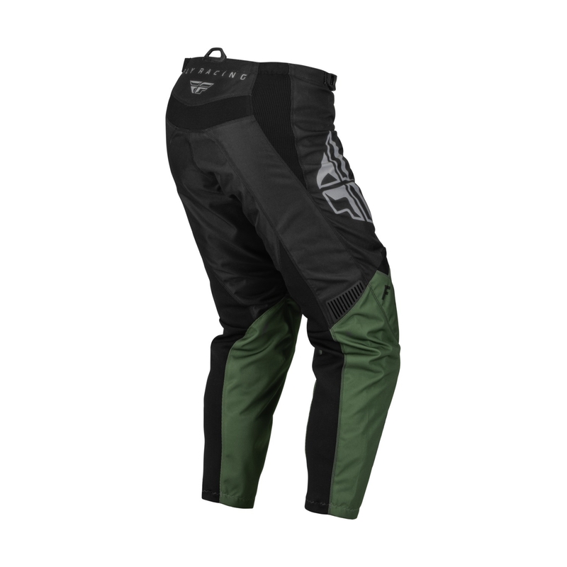 Pantaloni de motocros FLY Racing F-16 2023 verde-negru