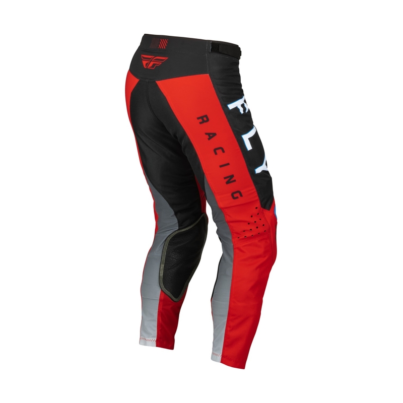 Pantaloni de motocross FLY Racing Kinetic Kore roșu-gri lichidare