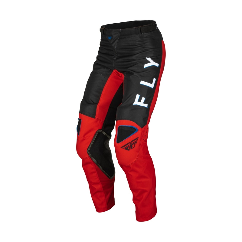 Pantaloni de motocross FLY Racing Kinetic Kore roșu-gri lichidare