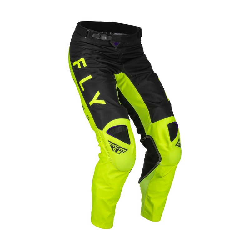 Pantaloni de motocross FLY Racing Kinetic Kore galben-fluo-negru lichidare