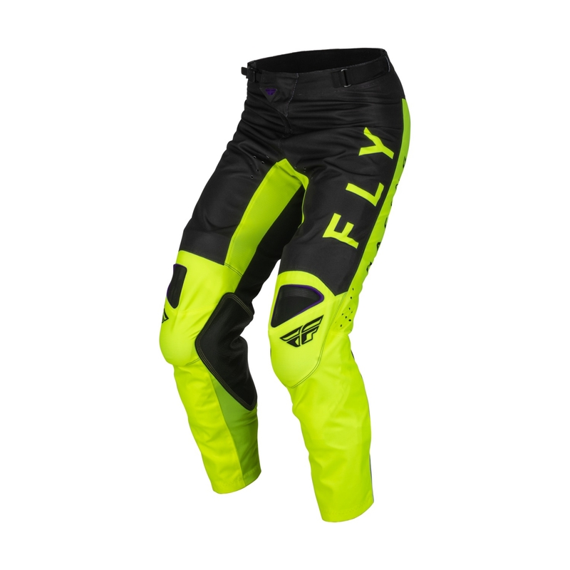 Pantaloni de motocross FLY Racing Kinetic Kore galben-fluo-negru lichidare