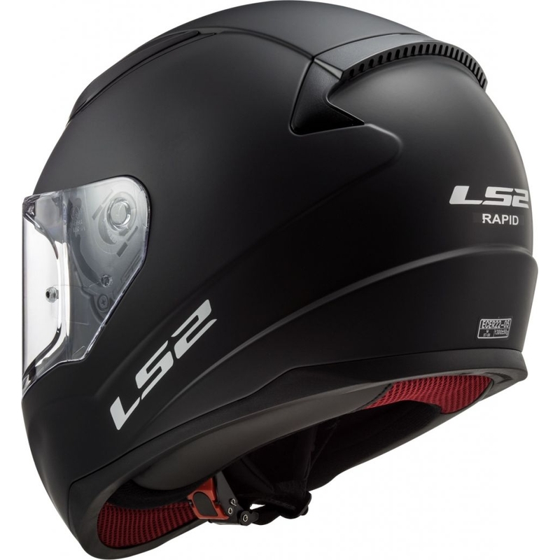 LS2 FF353 Cască de motocicletă LS2 FF353 Rapid Single Mono integrată negru mat