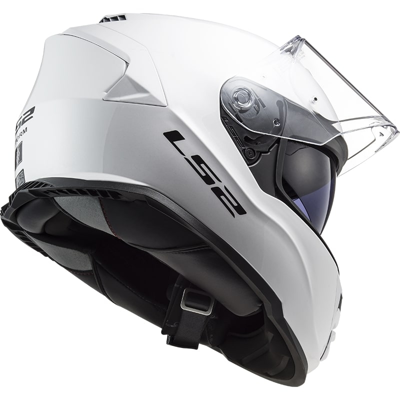 Cască de motocicletă LS2 FF800 Storm Solid White Integral pentru motociclete