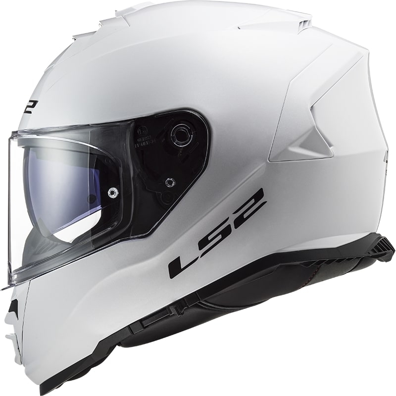Cască de motocicletă LS2 FF800 Storm Solid White Integral pentru motociclete