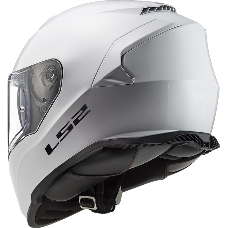 Cască de motocicletă LS2 FF800 Storm Solid White Integral pentru motociclete