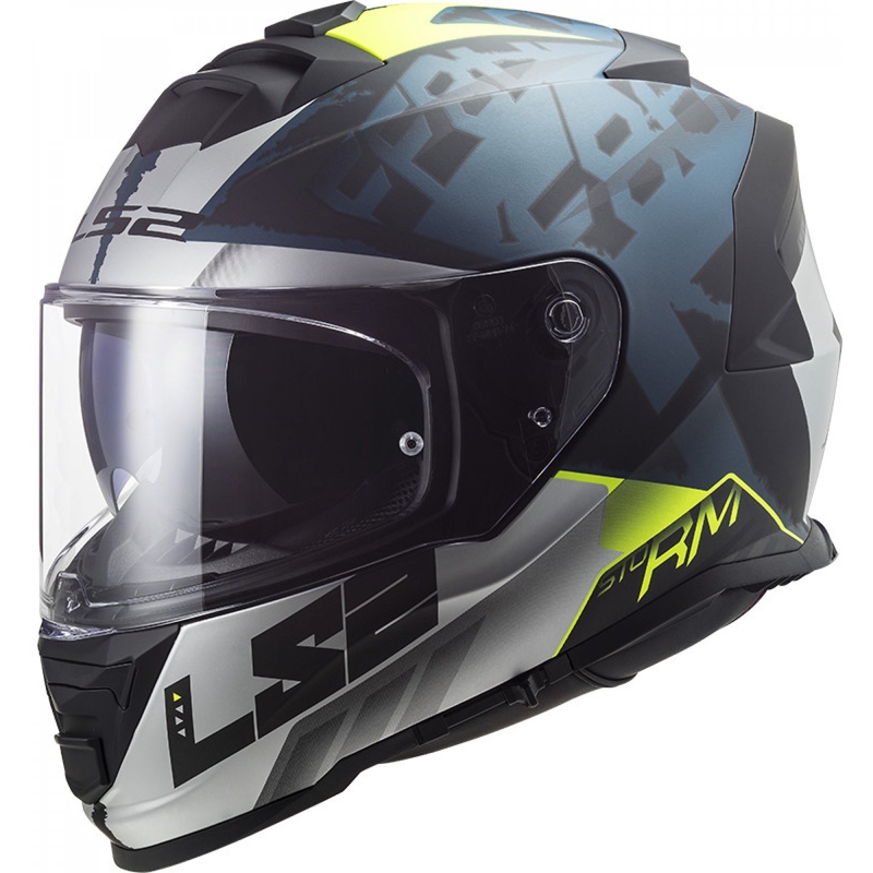 LS2 FF800 Storm Sprinter LS2 FF800 Storm Sprinter cască de motocicletă integrală negru-argintiu-albastru