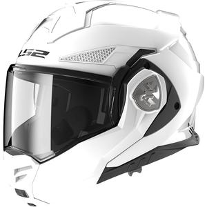 LS2 FF901 Advant X Advant X Solid White Cască de motocicletă pliabilă albă LS2