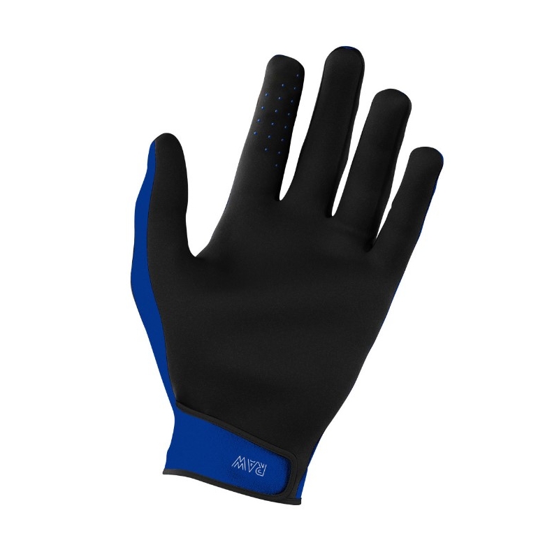 Mănuși de motocros Shot Raw negru-alb-albastru lichidare