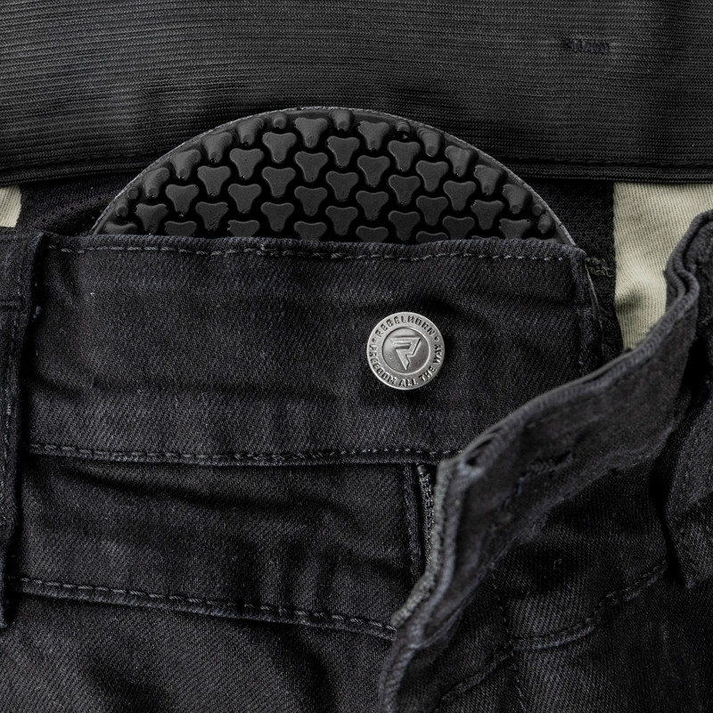 Blugi pentru femei Rebelhorn Ash Black Motorcycle Jeans lichidare
