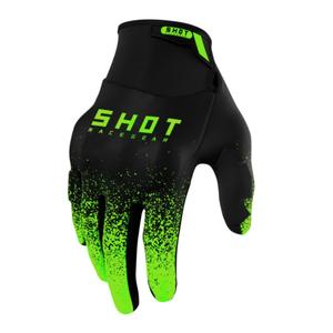 Mănuși de motocros Shot Drift Edge 2.0 negru-verde