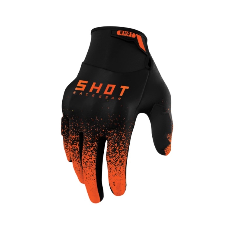 Mănuși de motocros Shot Drift Edge 2.0 negru-portocaliu