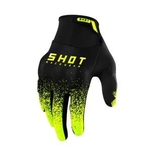 Mănuși de motocros Shot Drift Edge 2.0 negru-fluo galben