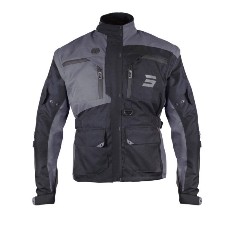 Geacă de motocicletă Shot Racetech negru-gri