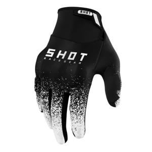 Mănuși de motocros Shot Drift Edge 2.0 negru și alb