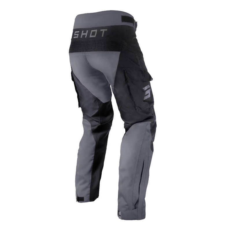 Shot Racetech pantaloni de motocicletă negru și gri