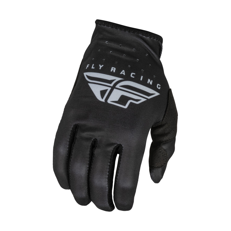 Mănuși de motocros FLY Racing Lite 2023 negru-gri lichidare