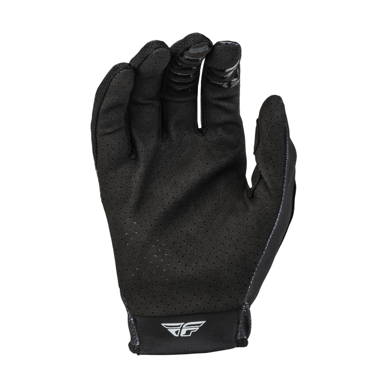 Mănuși de motocros FLY Racing Lite 2023 negru-gri lichidare