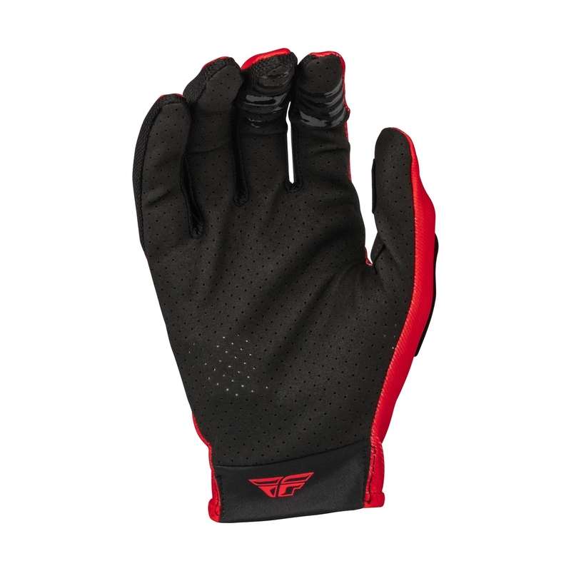 Mănuși de motocros FLY Racing Lite 2023 roșu și negru