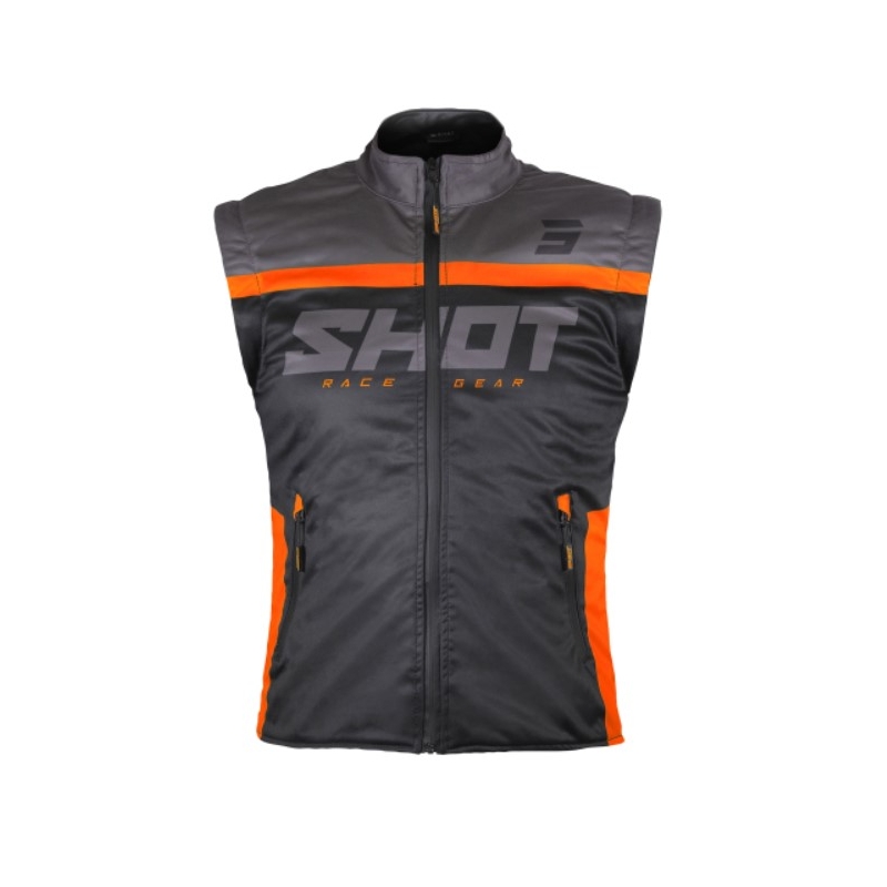 Vesta Softshell Shot Bodywarmer Lite 2.0 negru-portocaliu