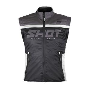 Vesta Softshell Shot Bodywarmer Lite 2.0 negru și alb lichidare