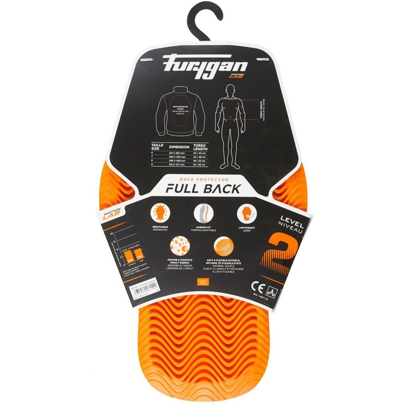 Protecție pentru spate Furygan Full Back Fury D30