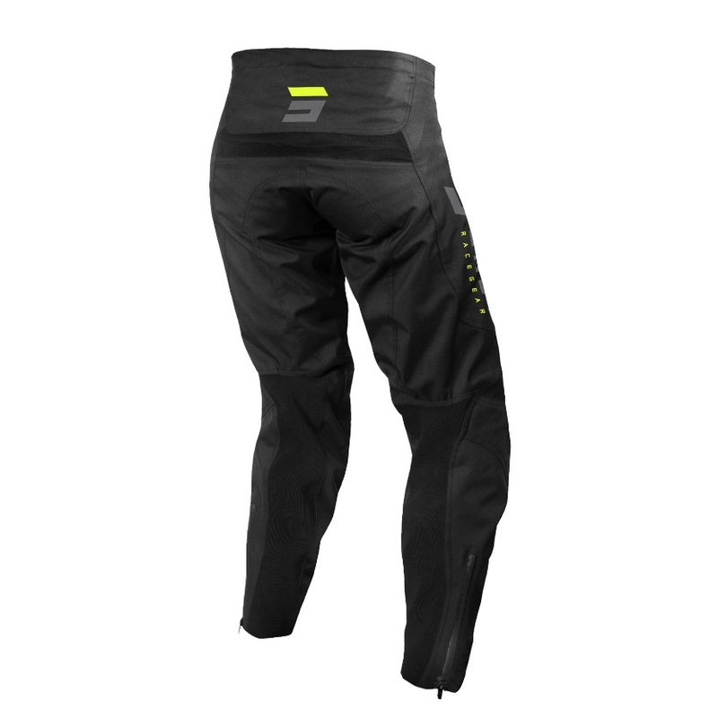 Pantaloni de motocross Shot Climatic 2.0 negru-fluo galben