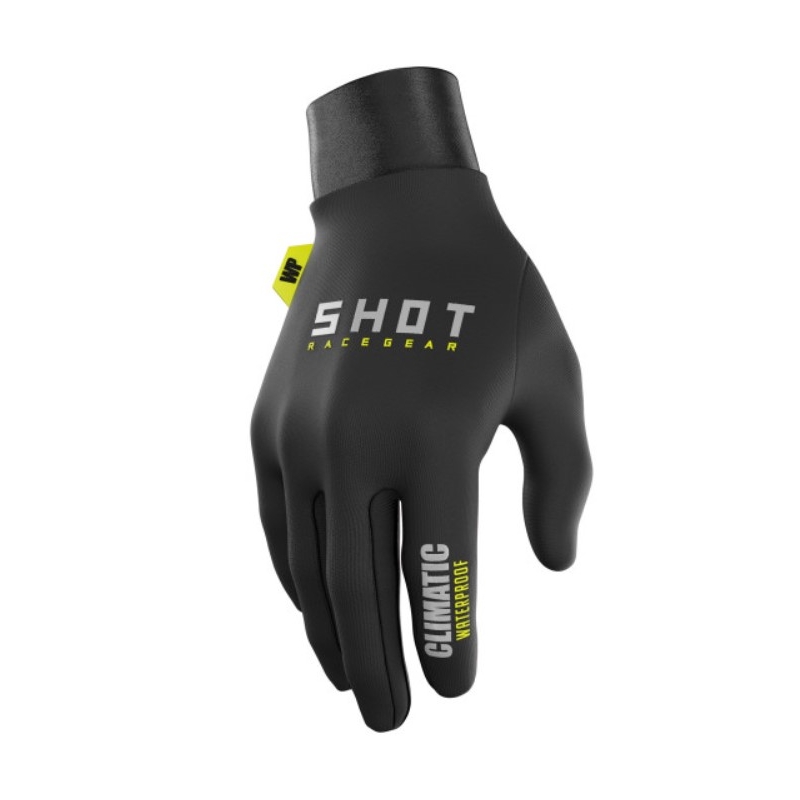 Mănuși de motocros Shot Climatic 3.0 negru-fluo galben