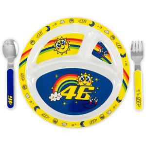 Set de masă pentru copii VR46 Valentino Rossi Sun and Moon