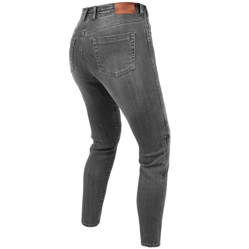 Blugi de motocicletă Rebelhorn Classic III SF Grey pentru femei lichidare