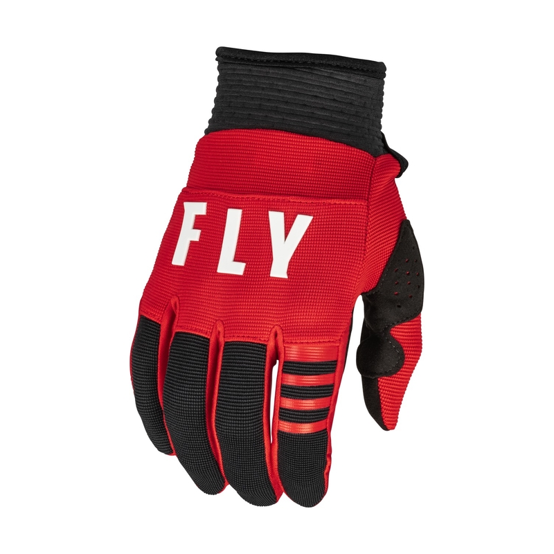 Mănuși de motocros FLY Racing F-16 2023 roșu și negru lichidare
