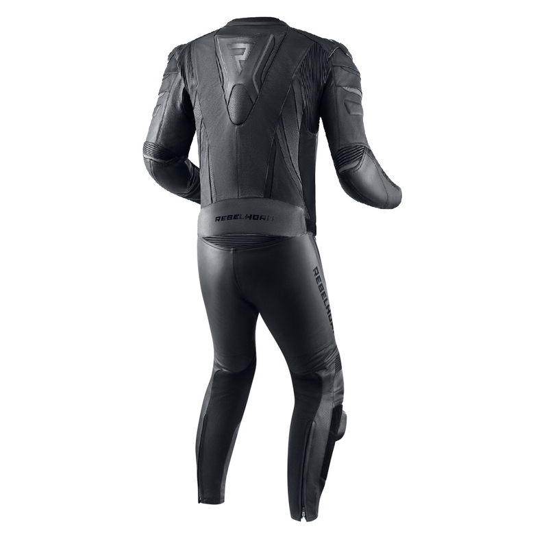 Costum moto Rebelhorn Fighter negru lichidare