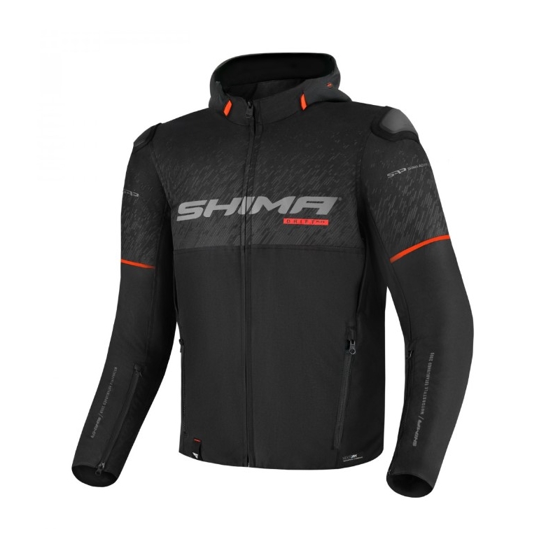 Jachetă pentru motociclete Shima Drift+ negru