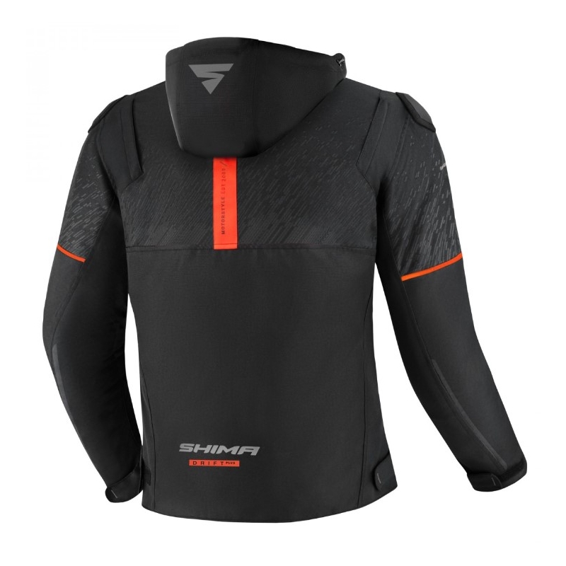 Jachetă pentru motociclete Shima Drift+ negru